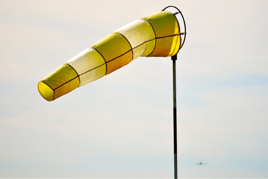 Riesgos de conducción con viento