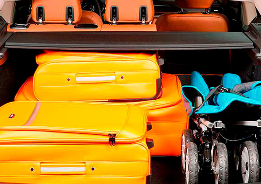 Loading the luggage car safely